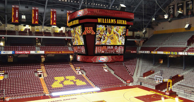 Williams Arena Seating Chart