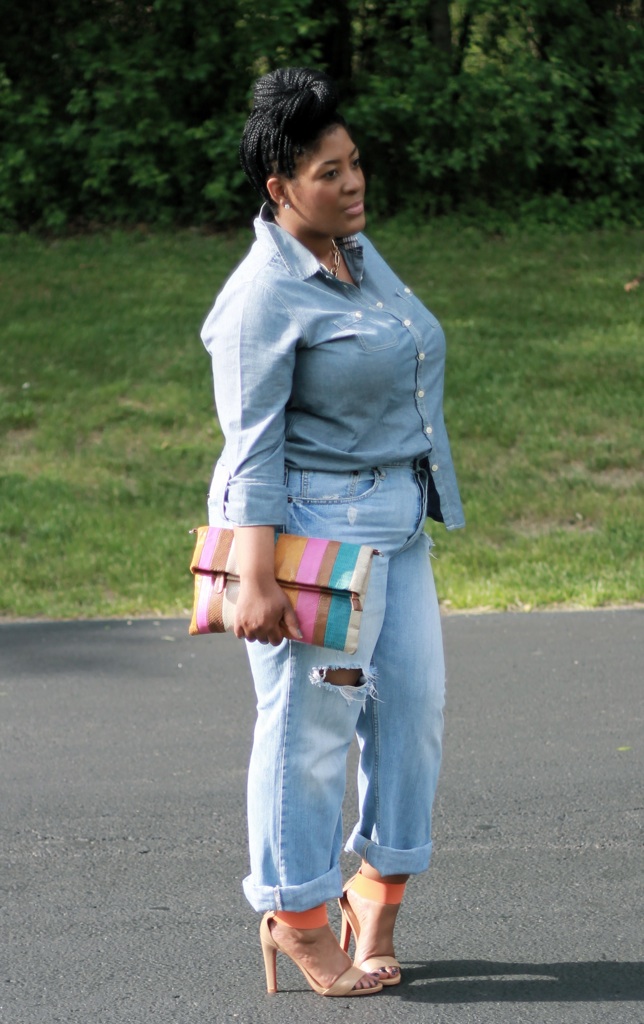 Chambray Series Look 1 Of 3 Style Me Friday W The Fashionista