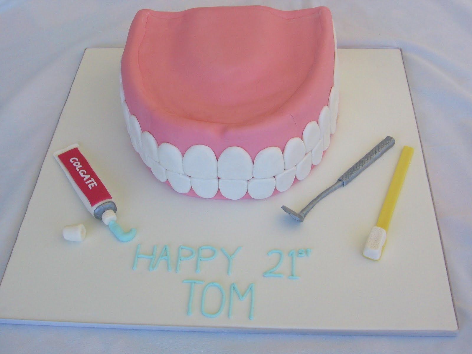 Rachel Warner Cakes 21st Denture Cake