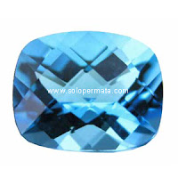 Batu Permata Blue Topaz