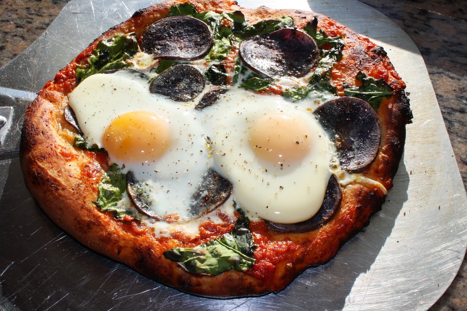 Grilled Pizza Finished with Olio Nuovo Ultra Premium Extra Virgin Olive