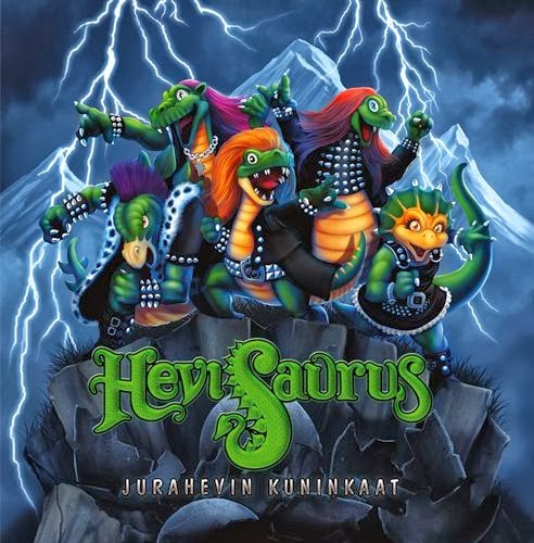 El Descanso del Escriba: Dinosaurios del Metal:Heavisaurus!!