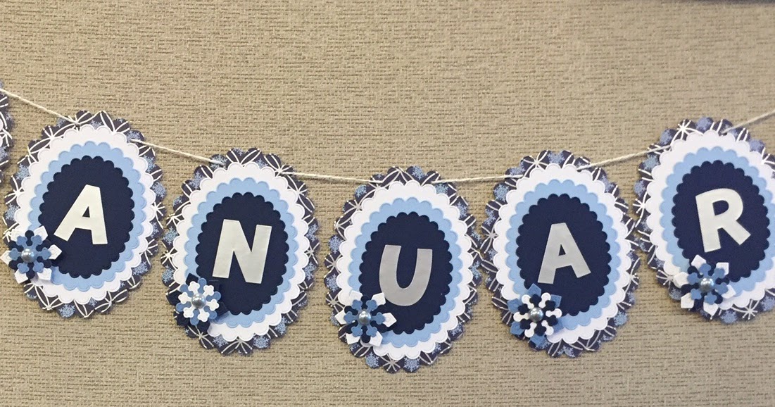 2 Crafty Katies: 2016 Monthly Banner: January