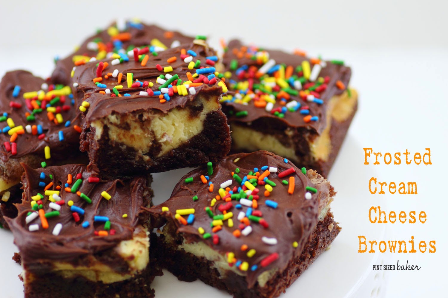 This is my go-to one pot brownie recipe. These Frosted Cream Cheese Swirl Brownies are just what the end of a busy work day calls for!