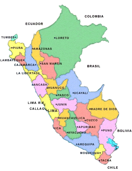 Mapas de Perú: Mapas de Perú