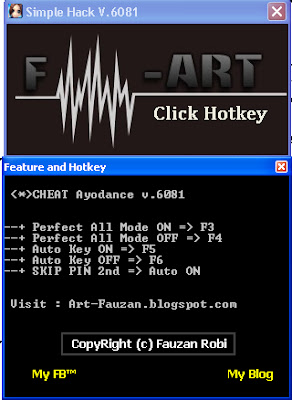 Hack Simple PF ON/OFF + AUTOKEY V.6081 Screen