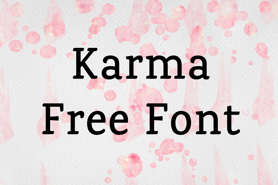 DLOLLEYS HELP Karma Free Font
