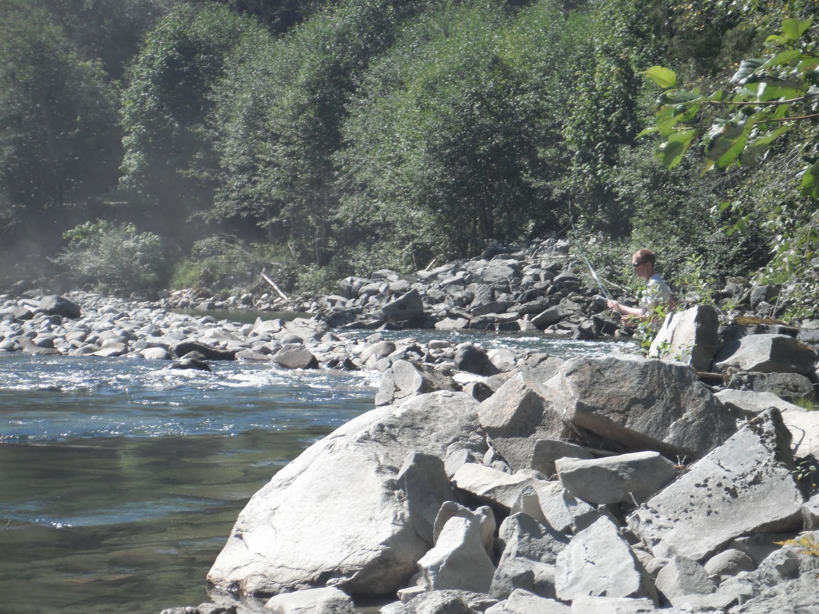 Where I have Fished Middle Fork Snoqualmie River, WA