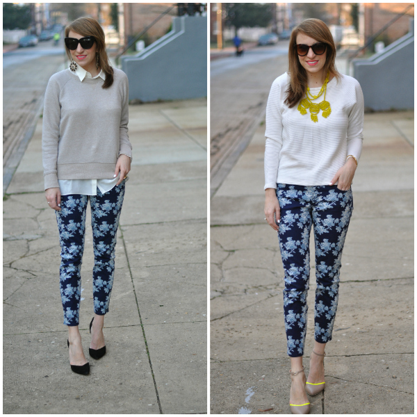 My Style 5 Ways To Wear Floral Pants The Mama Notes