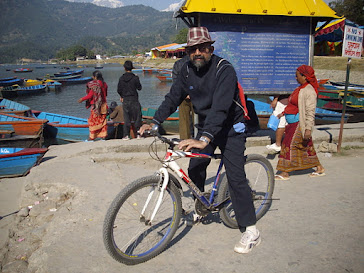 "Mountain Biking" in Pokhara.(Thursday 24-11-2011).