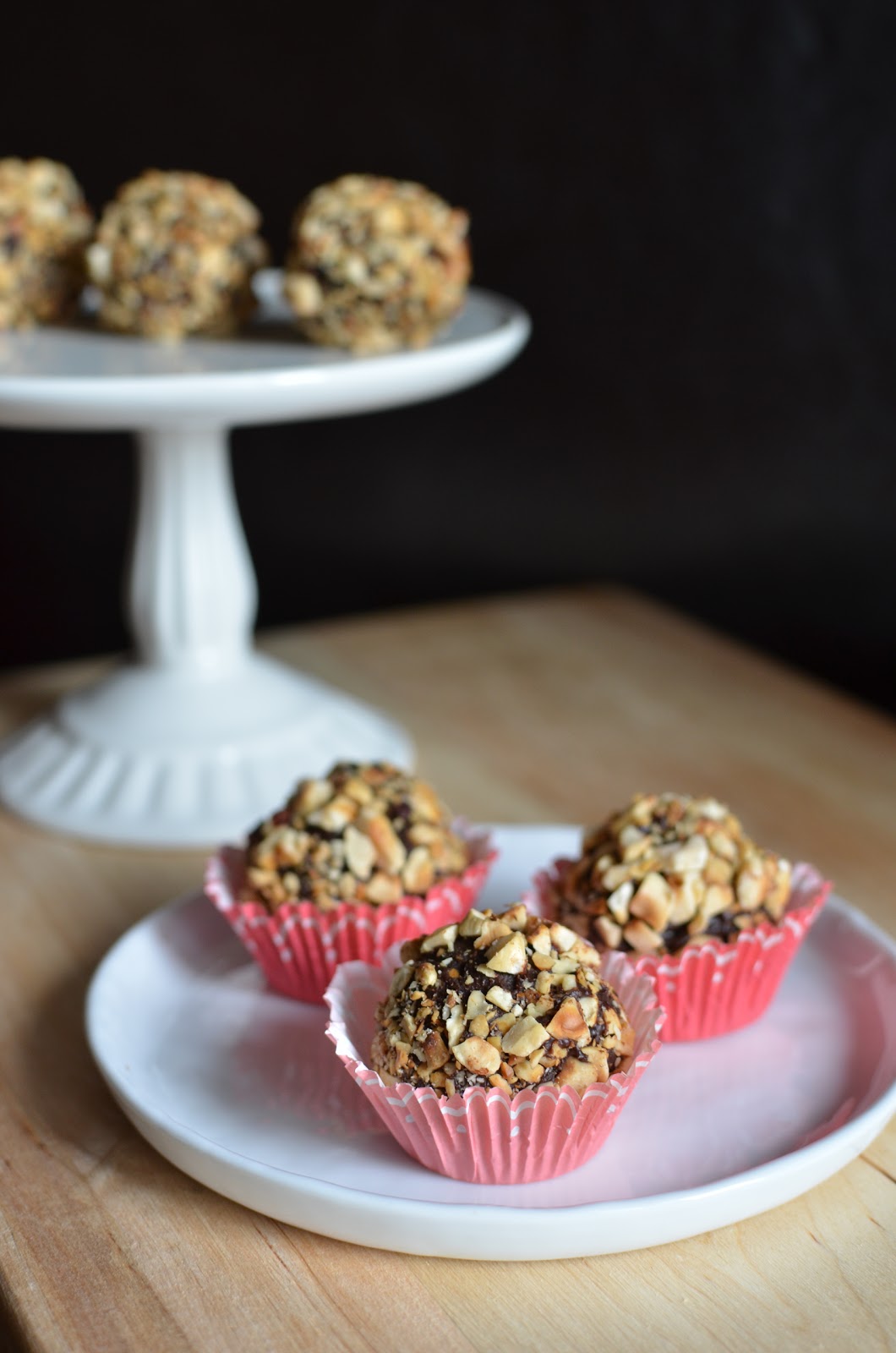 Playing with Flour Hazelnut truffles