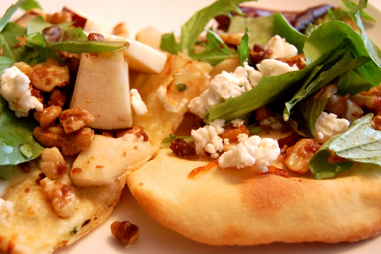 PromiseMe2....and A Lot About Food! Walnut, Pear and Goat Cheese Pizza