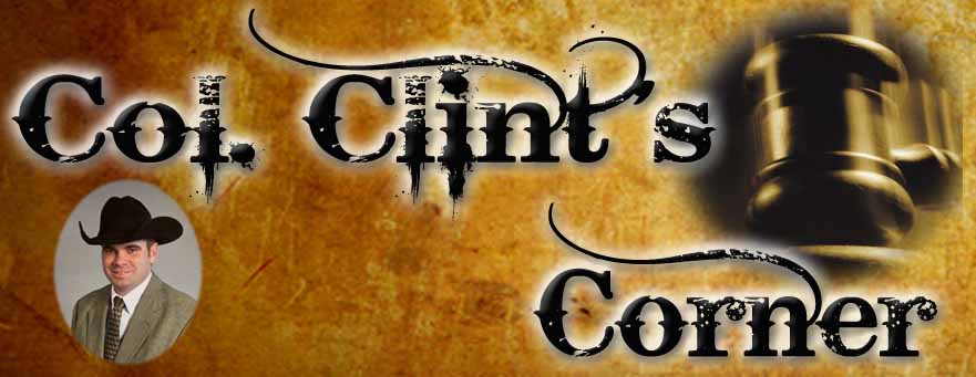 Col. Clint's Corner