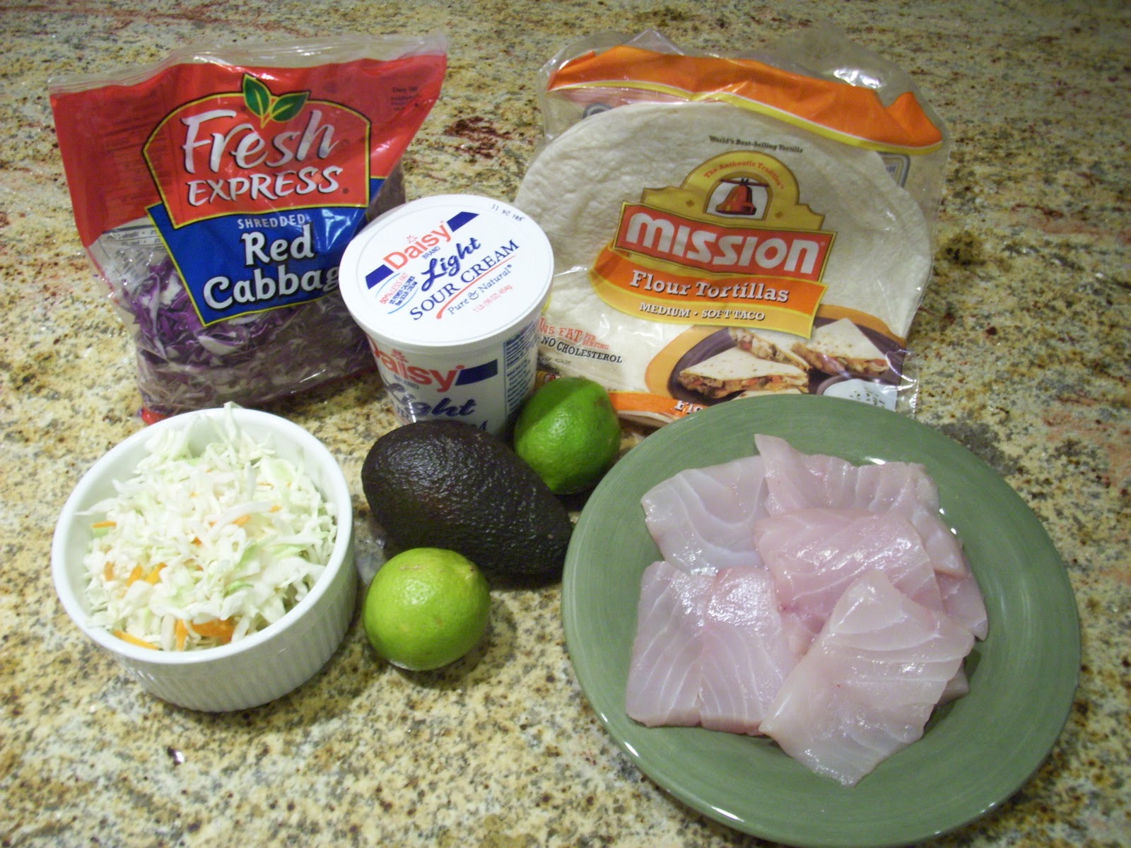 Flavors by Four Striped Bass Tacos