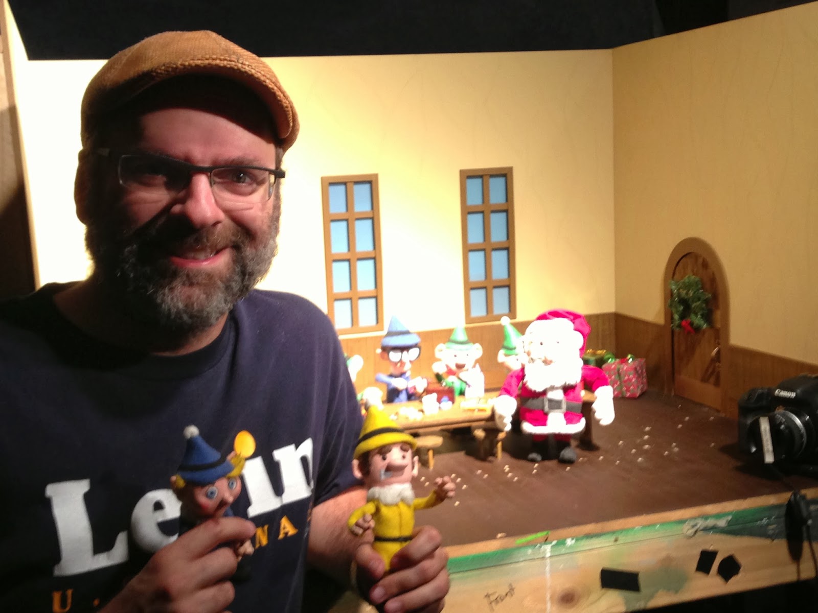 Pete Levin Films Comedy Bang! Bang! Zach Galifianakis has a runin