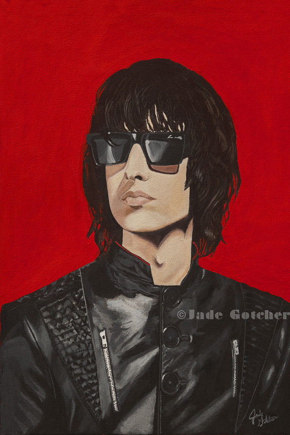 In The Loop Julian Casablancas Portrait (a boombox is not a toy)