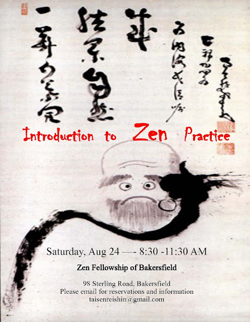 Introduction to Zen Practice - 24 August 2013