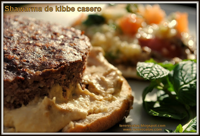 
shawarma De Kibbe Casero.
