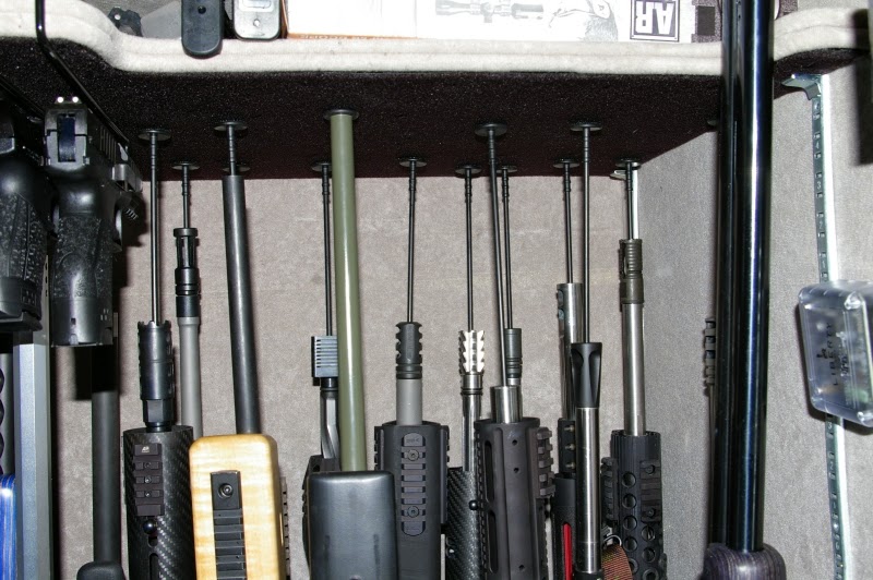 Store More Guns Guns Storage Solutions Rifle Rods, Duallies, & Handgun