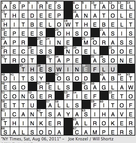 beloved crossword editor from 1993