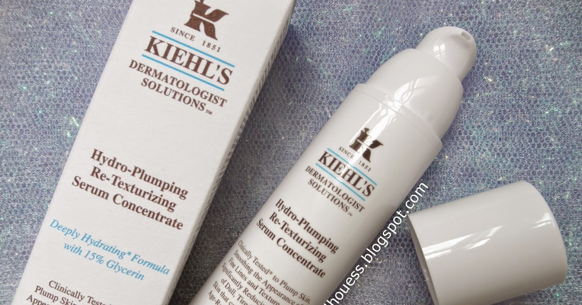 Kiehl's Hydro-Plumping Re-Texturizing Serum Concentrate Review and