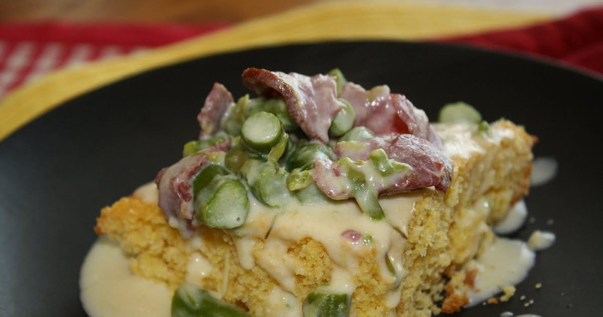 Triple T's Specialty Dried Beef Gravy Recipe with Asparagus