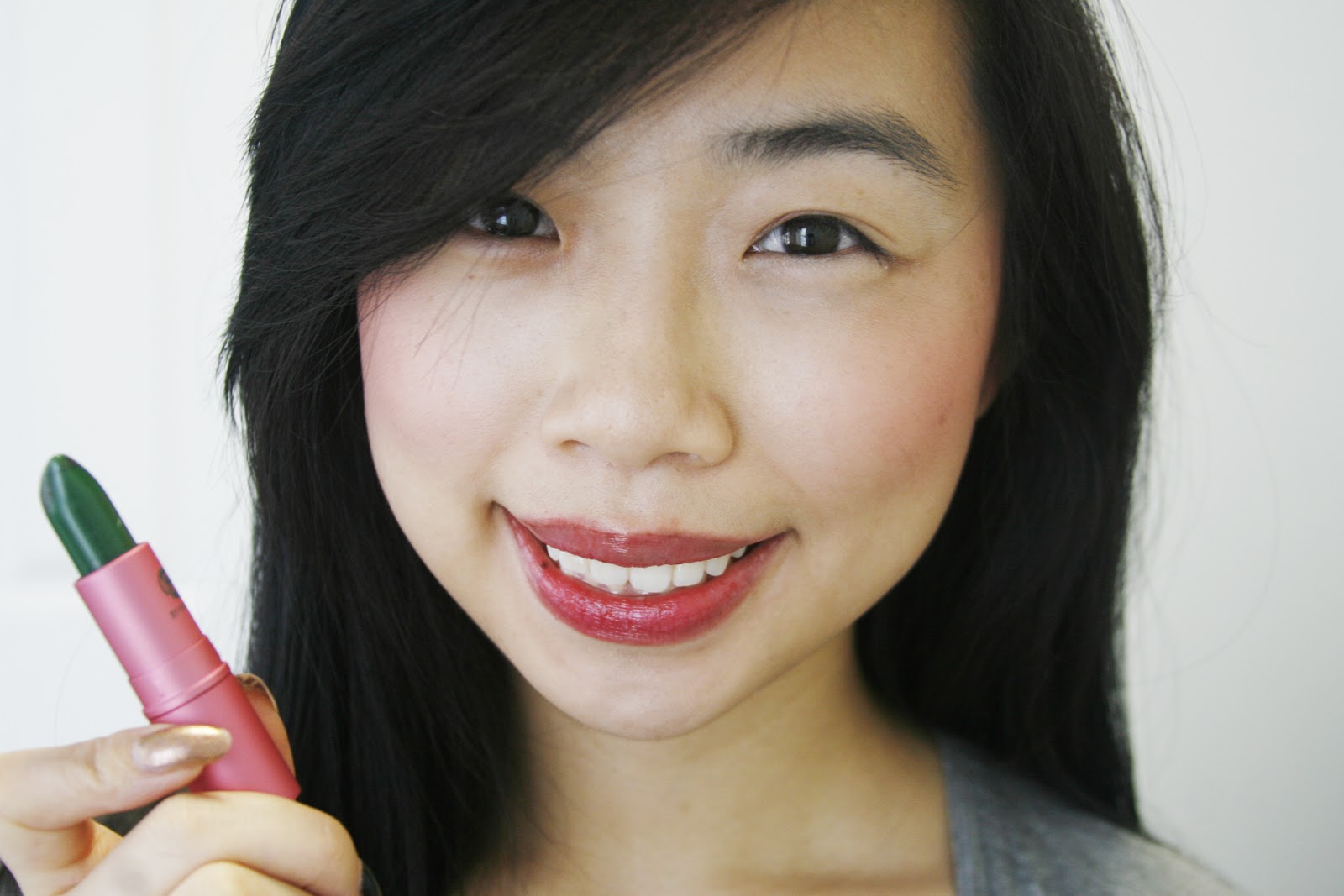 fun size beauty Lipstick Queen Green Lipstick in Frog Prince // LOVEWEEK