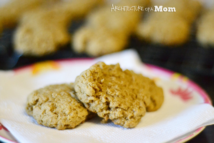 Architecture of a Mom Banana Peanut Butter Cookies for Toddlers