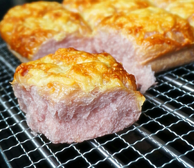 Kitchen Corner Purple Sweet Potato Cheese Bread