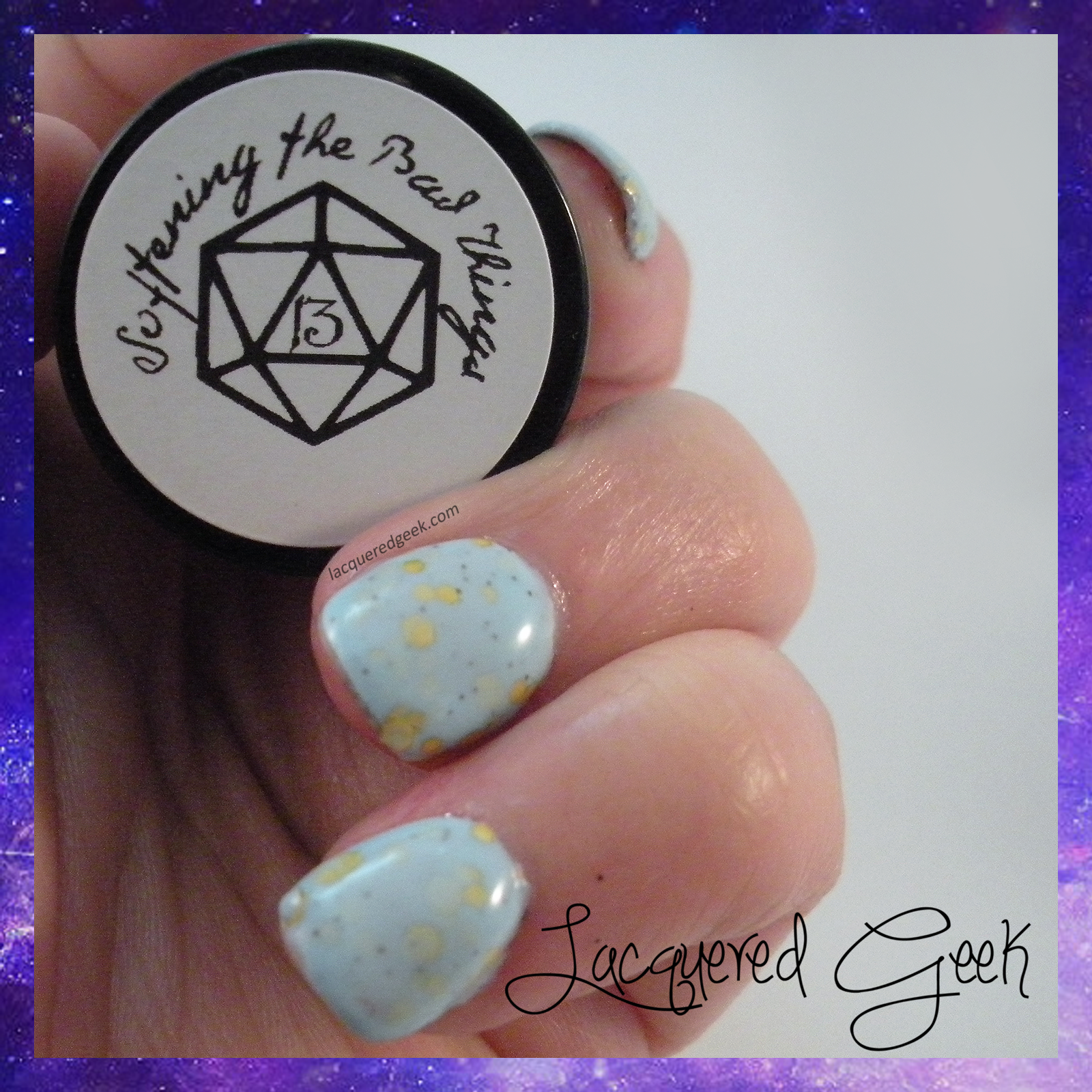 Lucky 13 Lacquer Softening the Bad Things swatch