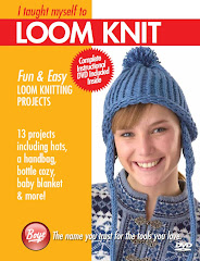 I Taught Myself to Loom Knit (2010), projects by Brenda Myers