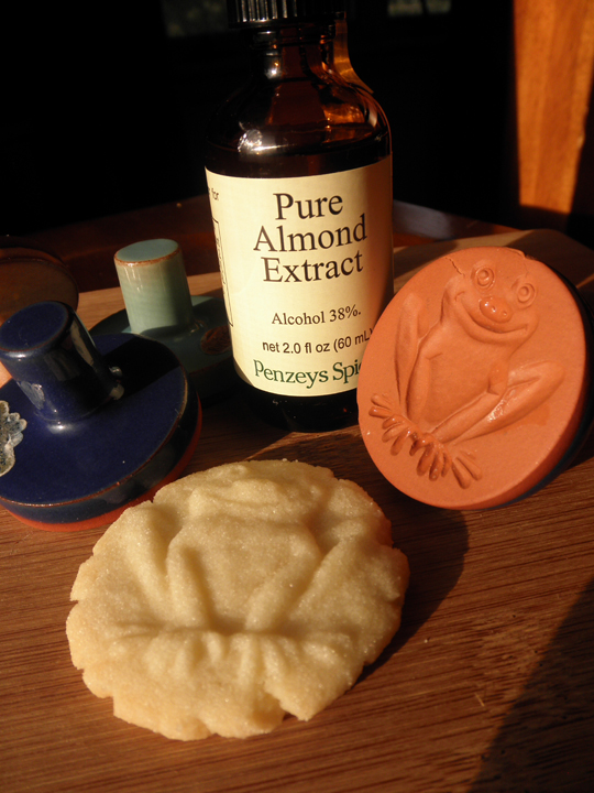 Food Pusher Almond Butter Cookies
