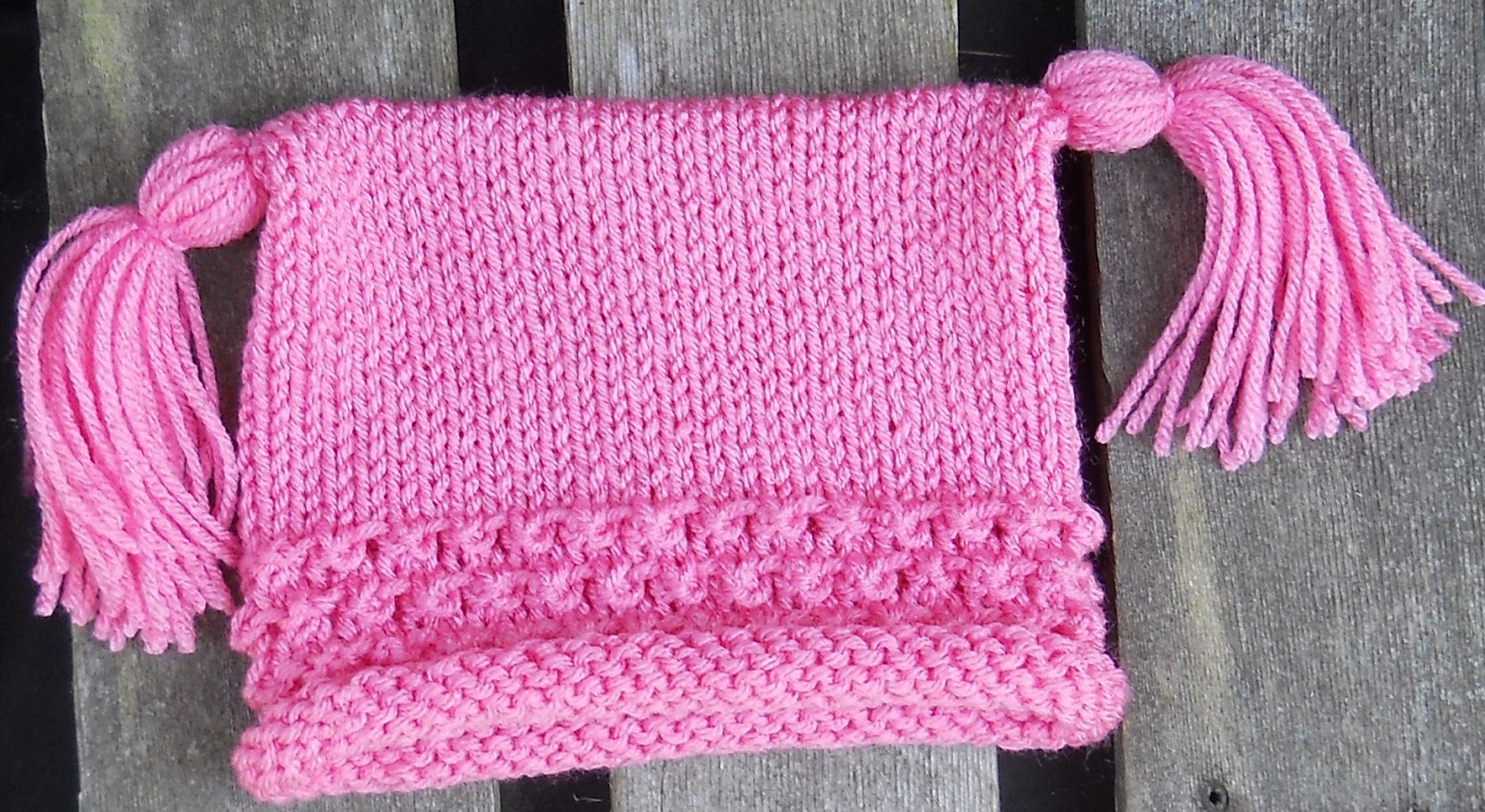 Suzies Stuff 5 HOUR TASSEL BABY CAP