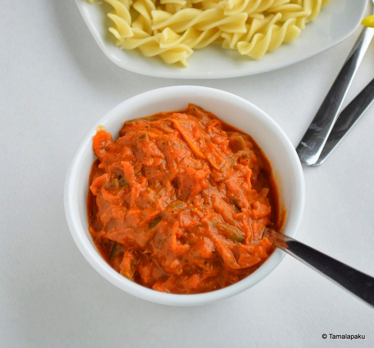 Italian Vegetable Sauce Tamalapaku