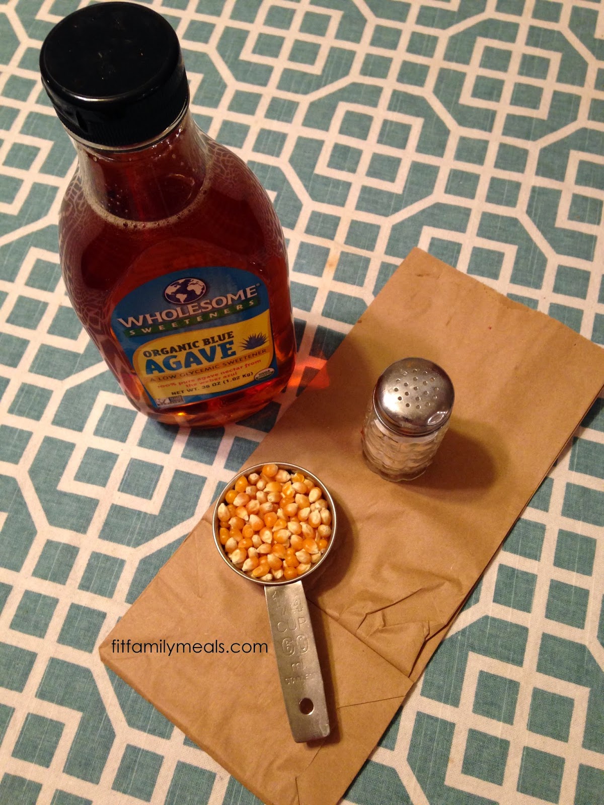Meals Fit for a Family Agave Microwave Popcorn