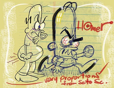 Superdutytoughwork John K Does The Simpsons Couch Gag