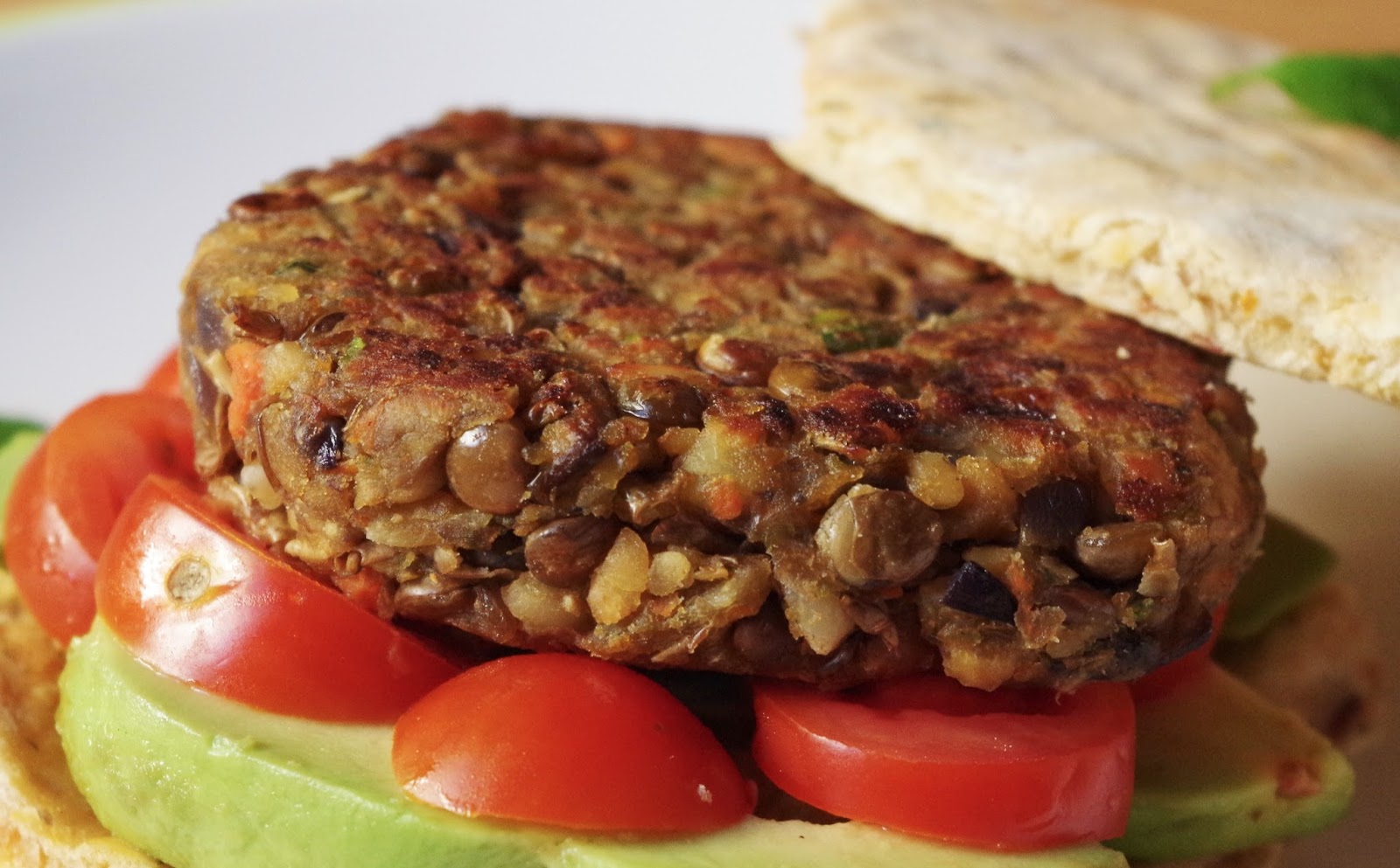 Lentil, Nut & Tempeh Burgers Euphoric Vegan