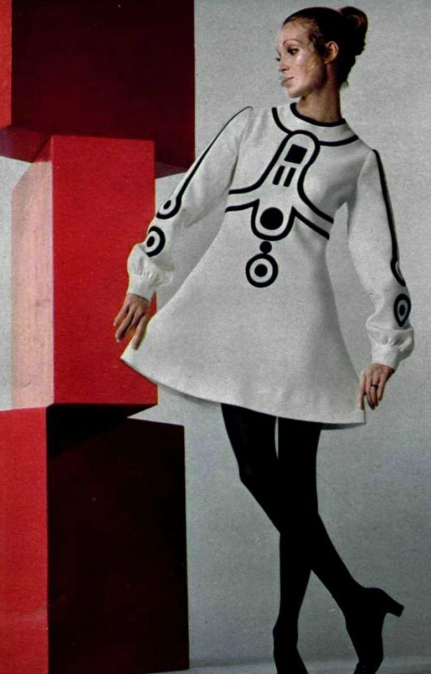 Couture Allure Vintage Fashion: 1960s Mod Era Master Designer