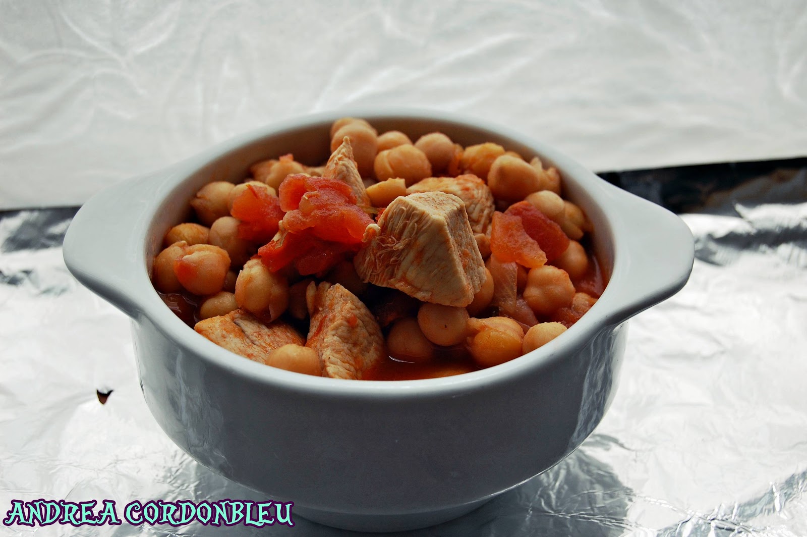 CORDONBLEU GARBANZOS CON POLLO Y SOFRITO DE SALSA MEXICANA CASERA