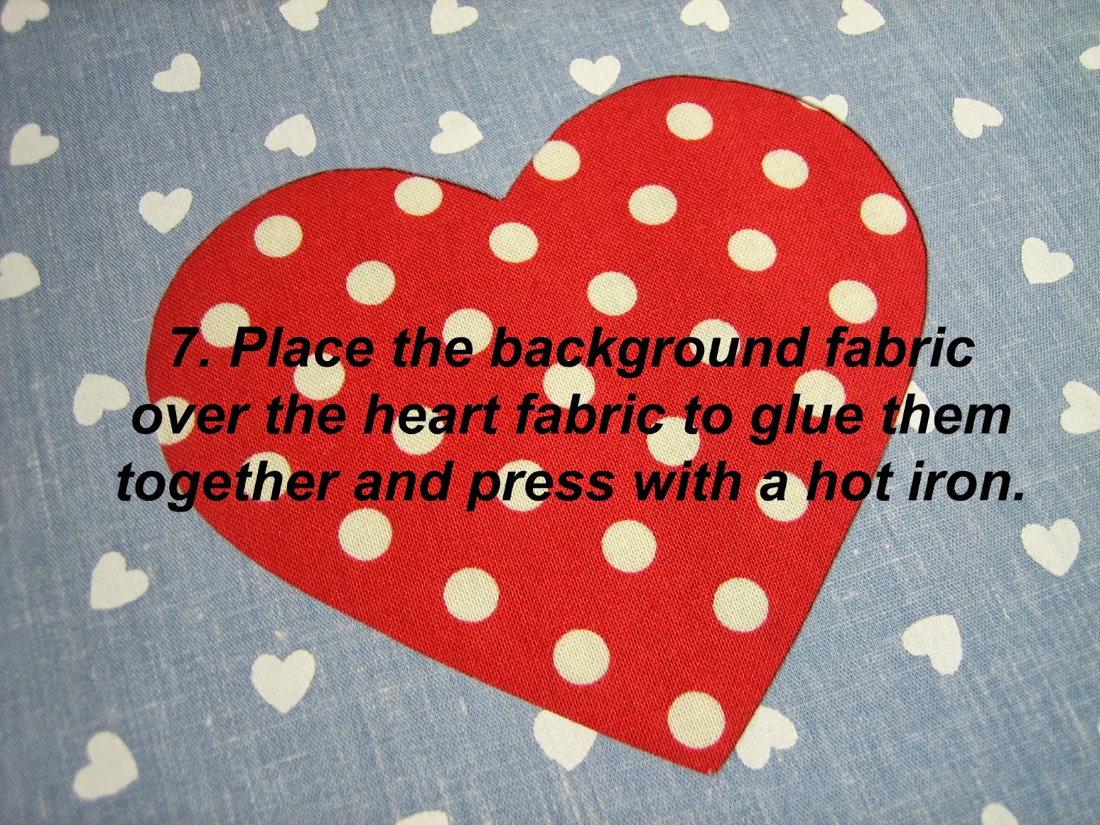 Red Letter Quilts Heart Shaped Applique Tutorial
