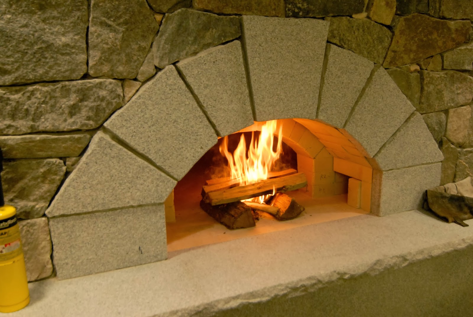 True Brick Ovens Brick Oven Stone Face