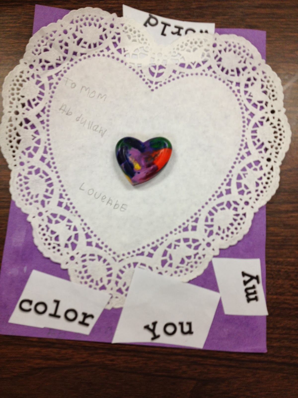 Diy kids class valentines – valentines crafts for kids – diy printable The Special Teacher: February Activities- Valentines Day