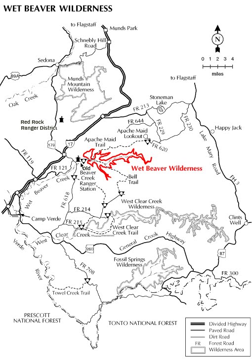 Arizona Jones Wet Beaver Creek Widerness, Arizona