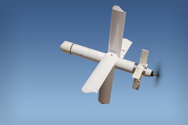 The HER0-30 is 78 cm long and has a wingspan of 80 cm HERO-30 UAV