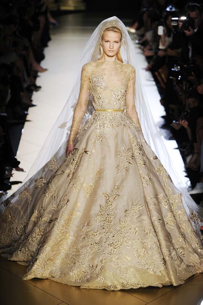 Elie Saab Wedding Gown