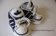 scarpette adidas uncinetto