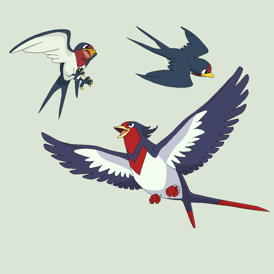 LovelyPokemon [VOLANTI & CO.] Taillow e Swellow