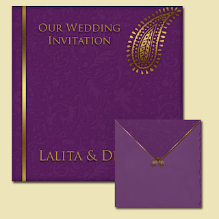 Indian wedding invitations