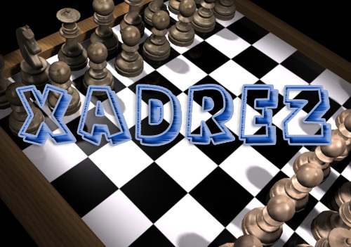 Um arranjo estratégico de peças de xadrez cria um cenário de batalha  intelectual no tabuleiro