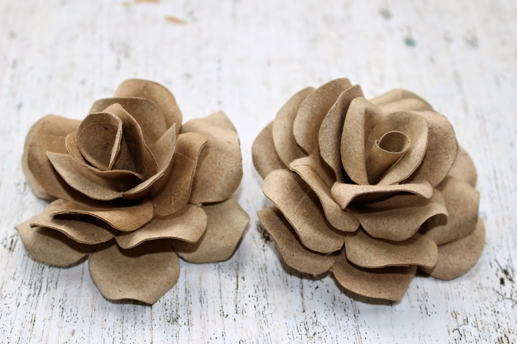 DIY How To Make Roses Using Empty Toilet Tissue Tubes Reduce. Reuse